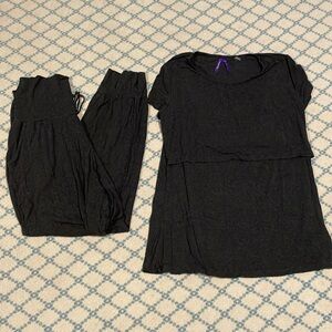 Seraphine Lounge Maternity & Nursing Set